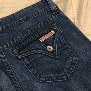 Hudson Wide Leg Denim Size 30